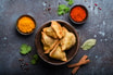 4pcs Samosa (Meat and Veg)