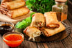 4pcs Veg Spring Rolls
